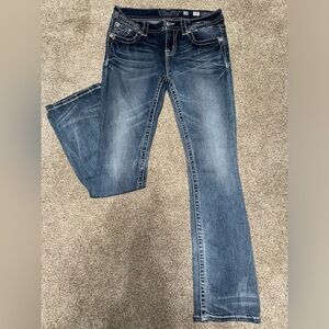 Miss Me Slim BootCut Jeans Size 28